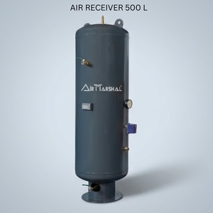 Réservoir d'air comprimé vertical de 500 litres, réservoir de stockage d'air industriel, réservoir d'air comprimé haute pression, réservoir de pression robuste - Product Image 1