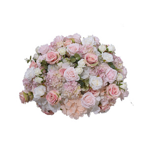Nuova Sfera di Fiori Artificiali Rosa per Decorazione <span class=keywords><strong>Tavolo</strong></span> Principale Matrimonio, Fiori da <span class=keywords><strong>Tavolo</strong></span>, Sfondi e Archi - Product Image 3