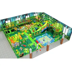 Professionelle Hersteller Indoor-Kinder-Spielplatzausrüstung andere Spielplätze Freizeitpark mit Rutschen