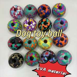 Giocattolo per Cani Personalizzabile con Logo, Resistente ai Morsi, Palla Cava da 7cm in EVA Non Tossica, Galleggiante, Interattivo con Corda, Stile Durevole - Product Image 2