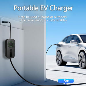 GOODLINK เครื่องชาร์จ EV แบบพกพา, เครื่องชาร์จแบตเตอร์รี่พร้อมหน้าจอ7KW 11KW 3.5กิโลวัตต์ - Product Image 6