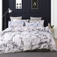 Offre Spéciale de luxe 3 pièces moderne imprimé housse de couette ensemble de literie 100% polyester haute qualité doux microfibre brossé ensemble de literie