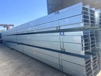 Poutre en acier profilé JN pour construction, poutre en acier laminée à chaud de type H ou I, grade 50 A36, options de longueur 5,8m-12m ou sur mesure