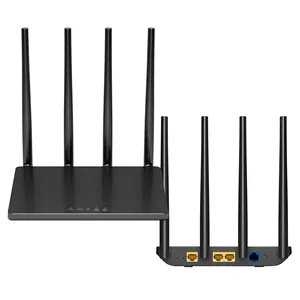 Aerodinâmico Router Fabricante AX1500 com 1WAN + 3LAN WiFi 6E wifi booster gaming