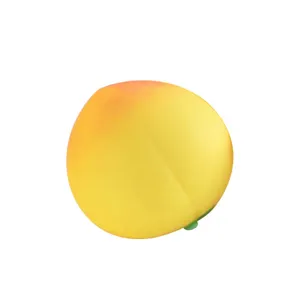 Hot Sale Novelty Simulation Honey Peach Vent Ball High Quality Stress Balls Peach Squeeze Toys