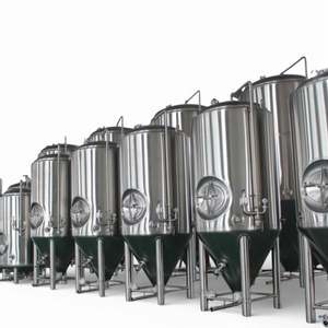 Mejor Precio, Equipo de Elaboración de Cerveza de 4000L, 3 Recipientes, Calentamiento a Vapor, Acero Inoxidable SUS304 - Product Image 1