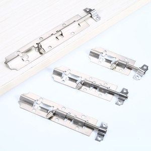Serrure de porte et fenêtre en acier inoxydable, design traditionnel, installation facile, pour portes en bois et utilisation dans les salles de bain - Product Image 2