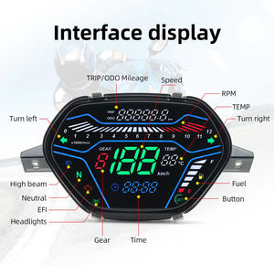 Pièces de moto CD110 DY110 <span class=keywords><strong>Wave</strong></span> 100 en gros, compteur de vitesse numérique pour moto CD110 - Product Image 5