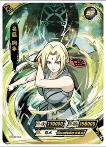 KAYOU 61 caja de regalo Narutoes Booster Box tarjeta lucha capítulo Flash Anime personajes CP SSP SP PR CR UR AR BP SP SSR NR SE tarjetas