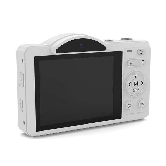 S100 Mini Kids Digital Camera 1080P FHD 44MP Optical Zoom >7x 2.4" Screen Image Stabilization Portable Vlogging Camera for