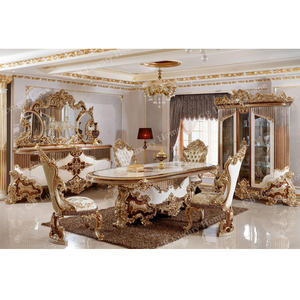 Mobile Porta Vini Vintage Turco di Alta Qualità in Legno con Vetrina Classica di Lusso per Arredamento Soggiorno - Product Image 2