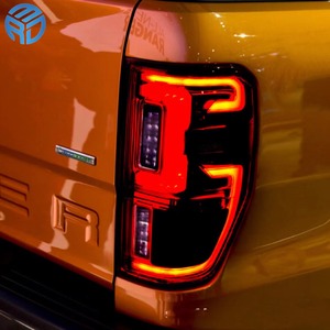 MRD phù hợp cho Ford Ranger 2012 2019 Smokey Led Đuôi Đèn <span class=keywords><strong>d</strong></span>ừng đèn đa chức năng nhà máy trực tiếp cung cấp - Product Image 1