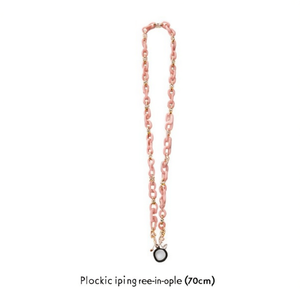 Cadena de plástico con cierre tres en uno de 70 cm para gafas, cadena corporal de moda - Product Image 2