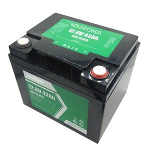 Batería de Litio LiFePO4 de Ciclo Profundo de Repuesto para Baterías de Plomo-Ácido AGM Smf, 12v 40ah 50ah 60ah <span class=keywords><strong>80ah</strong></span> 100ah <span class=keywords><strong>20hr</strong></span> - Product Image 1