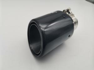 Puntas <span class=keywords><strong>de</strong></span> tubos <span class=keywords><strong>de</strong></span> silenciador <span class=keywords><strong>de</strong></span> <span class=keywords><strong>escape</strong></span> <span class=keywords><strong>de</strong></span> titanio laminado brillante <span class=keywords><strong>de</strong></span> fibra <span class=keywords><strong>de</strong></span> carbono <span class=keywords><strong>de</strong></span> <span class=keywords><strong>precio</strong></span> competitivo <span class=keywords><strong>de</strong></span> fábrica para <span class=keywords><strong>Akrapovic</strong></span> Single - Product Image 4