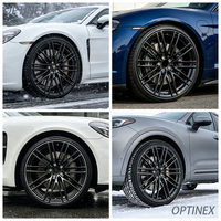 Jantes à face plate 18 19 20 21 22 23 5x114.3 5x112 5x120 5x130 pour Tesla Model S Model X BMW iX i4 Hyundai Ioniq6 Lotus Eletre