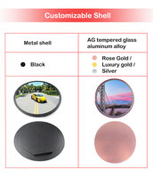Lecteur multimédia circulaire Oem, taille personnalisée, écran tactile Lcd Tft Ips, kit de panneau 2K 4K, circuit Android rond Lcd, moniteur d'affichage