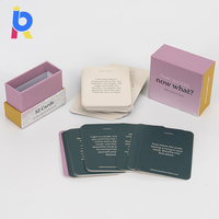 Offre Spéciale : Coffret de Cartes d'Affirmation Personnalisées – Impression Écologique de Haute Qualité – Cartes de Pleine Conscience et de Soin Personnel – Usine avec 28 Ans d'Expérience – OEM/ODM