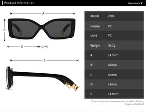MS CP2504 Lunettes de soleil carrées durables de style mature Tech Men PC Frames Fashion Olive Green Sunglasses Logo Custom Lunettes - Product Image 2