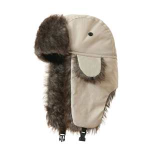Gorro de Invierno para Hombre, Estilo Piloto, con Orejeras, de Fibra de Poliéster, Cálido, Tipo Ruso, para Esquí, Resistente al Viento y al Frío - Product Image 4