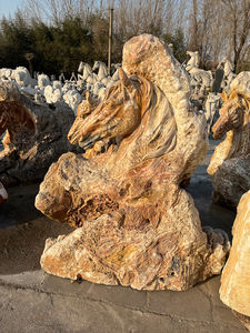 <span class=keywords><strong>Statua</strong></span> del calcare della scultura animale della <span class=keywords><strong>statua</strong></span> del leone della pietra della decorazione del giardino - Product Image 6