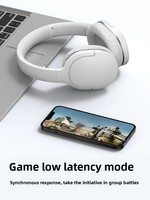 Casque sans fil supra-auriculaire Baseus D02 Pro BT d'occasion, nouveau, pour le gaming, avec réduction de bruit, son de haute qualité, longue autonomie de la batterie