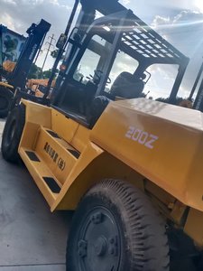 Offre spéciale Chariot élévateur diesel Komatsu FD200 de 20 tonnes d'occasion au Japon Bonne performance Bon marché en vente Shanghai - Product Image 5