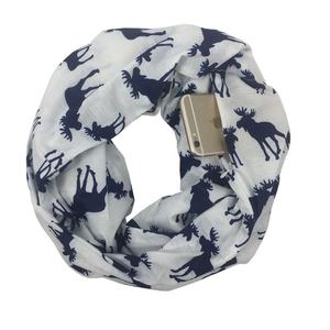 แฟชั่นผ้าพันคอ <span class=keywords><strong>Infinity</strong></span> พร้อมซิป Secret กระเป๋าสำหรับหญิงหญิงชายคริสต์มาสของขวัญ - Product Image 4