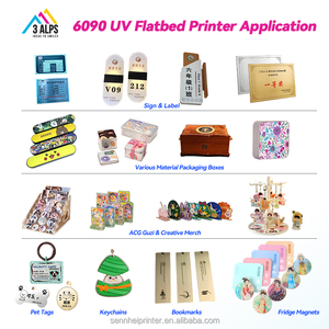 Imprimante à plat universelle 6090UV à vente directe en gros 3ALPS, haute vitesse, idéale pour imprimer des photos <span class=keywords><strong>sur</strong></span> du plastique et du métal - Product Image 5