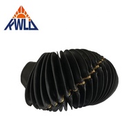 Kwlid Cache-poussière en nylon pour la protection des arbres de machines, des soufflets de cylindre et des vis mère