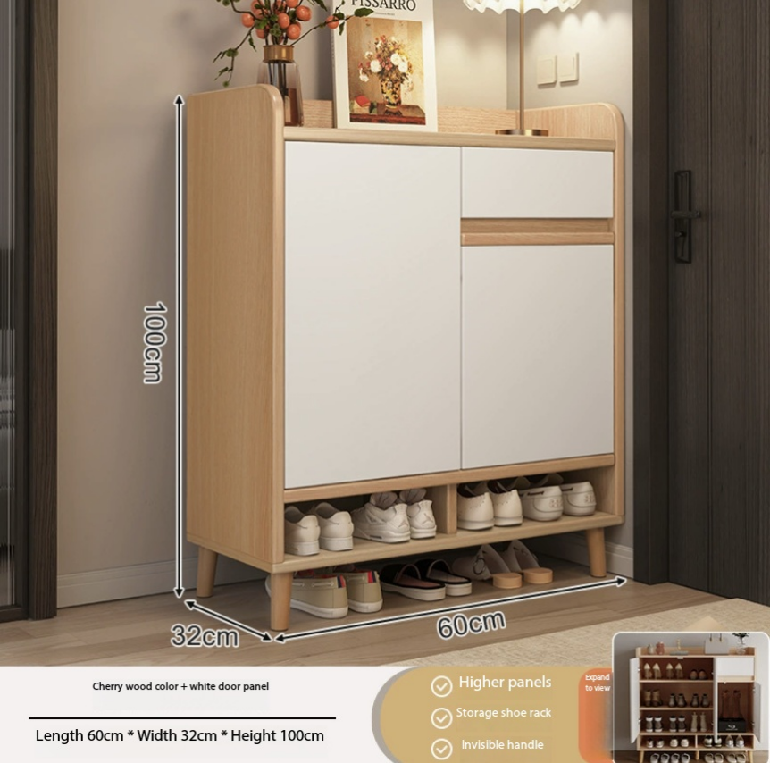 Núcleo de madera maciza 60*32 Color cerezo Blanco