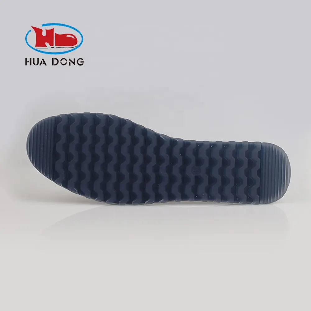 Tek uzman Huadong çift katmanlı mokasen ayakkabı tabanı 2 renk Scarpe da Ginnastica erkek PVC taban