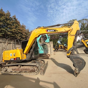 Excavatrice Sany SY95C de haute qualité, originale et peu coûteuse, de taille moyenne (9 tonnes), idéale pour les travaux de terrassement. - Product Image 5