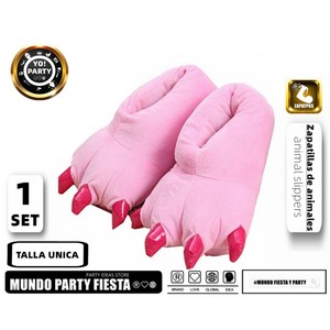 Pantofole pigiama invernale con animali #07907 comode antiscivolo con solette in schiuma/EVA/PVC leggere