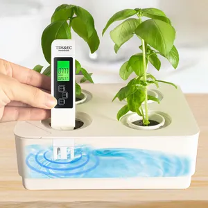 TDS EC Temp Tester Accuracy 3-in-1 EC Temperature Meter for Hydroponics grow your herbs plant garden and home Garden grow sets