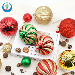 2025 Usine Nouvelle Conception De Haute Qualité Étanche Boule De Noël Décorative Réutilisable Moderne En Plastique Boule De Noël - Product Image 3