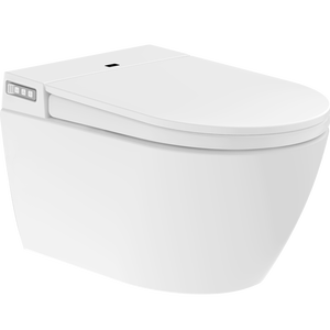 WC intelligent électrique mural ARROW avec réservoir dissimulé et télécommande, design moderne - Product Image 1