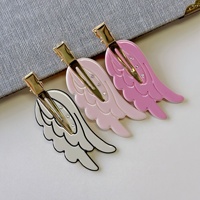Nouvelle mode coréenne épingles à cheveux aile d'angle douce princesse acétate pinces à cheveux pour filles femmes cheveux frange pince accessoires cadeau