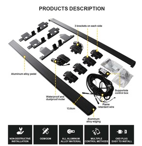 Estribos Laterales Retráctiles Eléctricos Automáticos con Luz LED para <span class=keywords><strong>Ford</strong></span> <span class=keywords><strong>Bronco</strong></span> de <span class=keywords><strong>Cuatro</strong></span> <span class=keywords><strong>Puertas</strong></span> - Product Image 4
