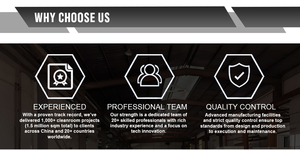 Cabina a Flusso Laminare in Acciaio Inox 304 su Misura per Laboratori di Ricerca Semiconduttori - Product Image 5