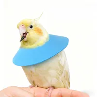 Collier de protection anti-griffures en EVA souple pour animaux de compagnie, pour perroquet, hamster, lapin, protection post-opératoire, fournitures de jardin