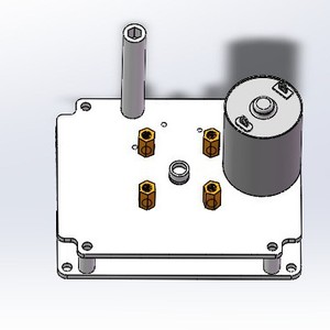 Electric Actuator <b>Motor</b> 20Nm 36V DC Chassis Mount Small Size Valve <b>Control</b> - Product Image 3