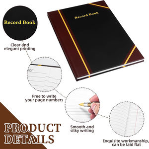 Cuaderno de <span class=keywords><strong>Contabilidad</strong></span> para Registrar Fondos y Gastos, Libro de <span class=keywords><strong>Contabilidad</strong></span>, Cuaderno de Registro - Product Image 2