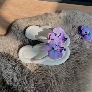 รองเท้าแตะผู้หญิงแบบสวม รุ่น Ins Butterfly <span class=keywords><strong>Orchid</strong></span>  กันลื่น เหมาะสำหรับใส่ไปชายหาด พื้นหนา รองเท้าลำลองสำหรับฤดูร้อน วัสดุ EVA - Product Image 5
