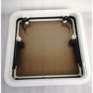 Nylon <b>Frame</b> Skylight 500x500 Mm Rectangle Vertical <b>Swing</b> Opening For Boat Exterior - Product Image 3