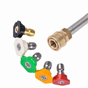 Pistola de Lavado a Presión Personalizada al por Mayor, Conector Rápido para Lavado de Autos, Kit de Boquillas de Pulverización de 5 Colores - Product Image 2