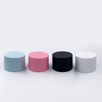 Pot cosmétique vide en plastique PP avec couvercle à vis, 5g, 10g, 15g, 20g, 30g, 50g, blanc, noir, bleu, rose, pour crème pour les yeux et lotion