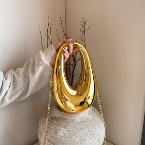 Bolsos de Mano de Noche con Cremallera de Alta Calidad, Diseño Geométrico Ecológico, para Mujer, para Fiestas y Bodas, con una Sola Correa - Product Image 1