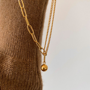 Nouvelle Chaîne de Cheville Tendance en Perles Dorées pour Femme - Chaîne de Cheville en Acier Inoxydable Plaqué Or 18K, Inaltérable et Hypoallergénique - Product Image 6