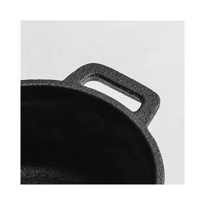 Casserole <span class=keywords><strong>en</strong></span> <span class=keywords><strong>fonte</strong></span> miniature pré-assaisonnée de 10 cm, fournie directement par l'usine - Product Image 5